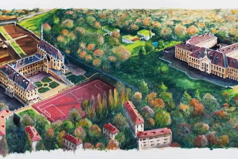 Dessin du campus Saint-Philippe