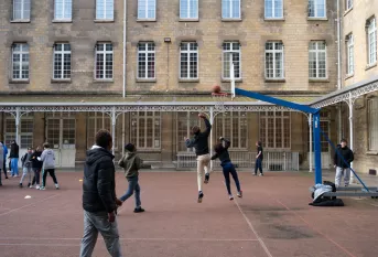 Cour de récréation collège Saint-Philippe