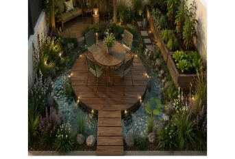 Esquisse projet des apprentis BP2 "Jardins, Jardin"
