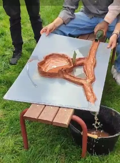 Circuit en poterie pour comprendre le fonctionnement d'un lac