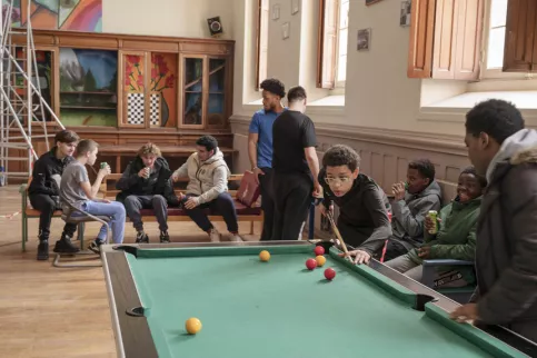 Salle détente internat Saint-Philippe