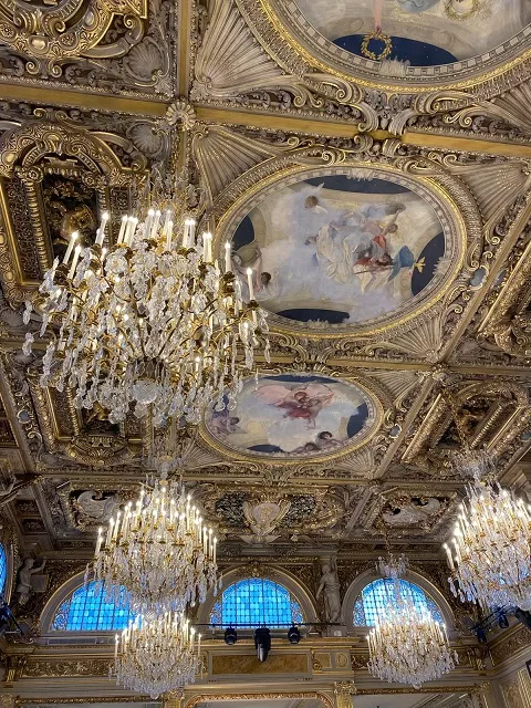Plafond décoré d'une salle de l'Elysée