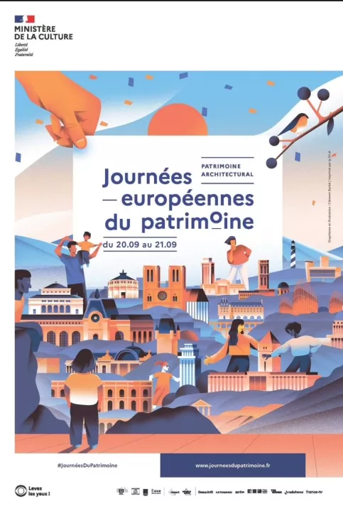 Affiche journée du patrimoine