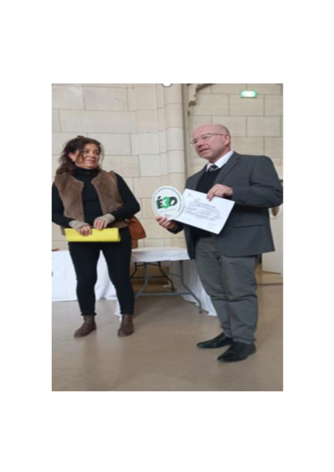 Photo remise Label E3D Campus Saint Philippe