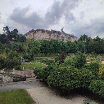 Vue sur le château