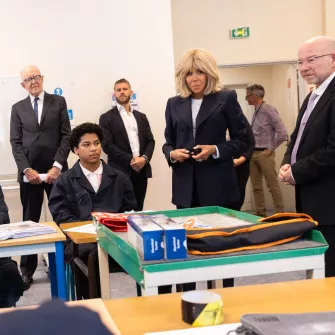 Visite Mme Marcon